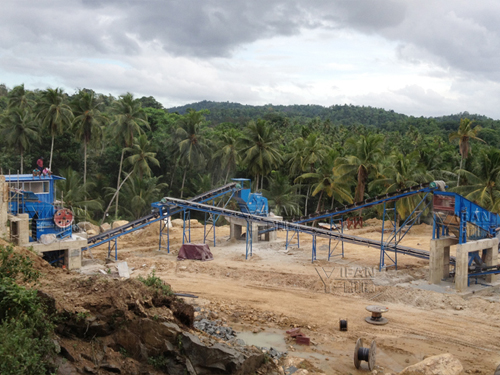 150t/h basalt crushing plant ap